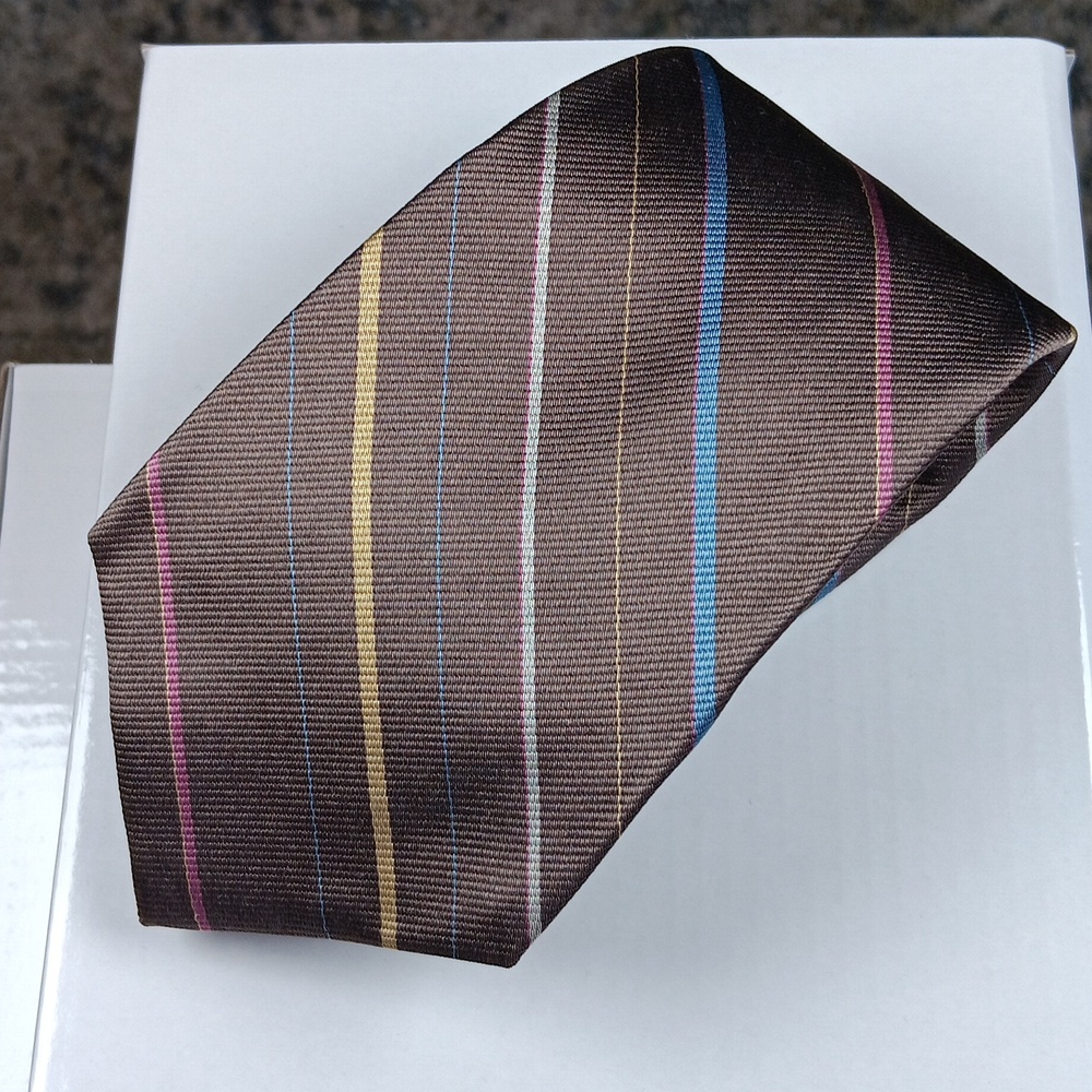 Vintage Saddle Club Silk Repp Tie Made in USA Classic